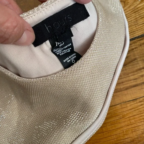 HOURS SELF TOP - Gold Beige - Size M - Picture 5 of 8